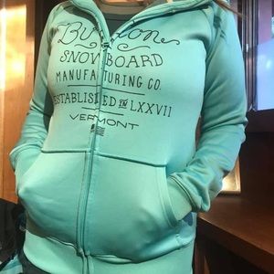 Small Burton dryride zip up